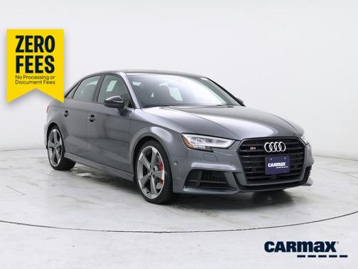 Gray 2020 Audi S3 Premium Plus S-Line