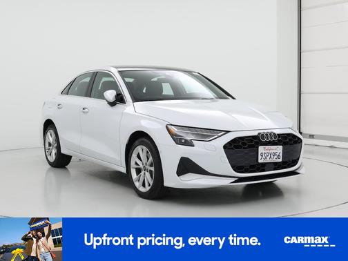 White 2025 Audi A3 Premium Plus