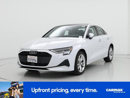 White 2025 Audi A3 Premium Plus