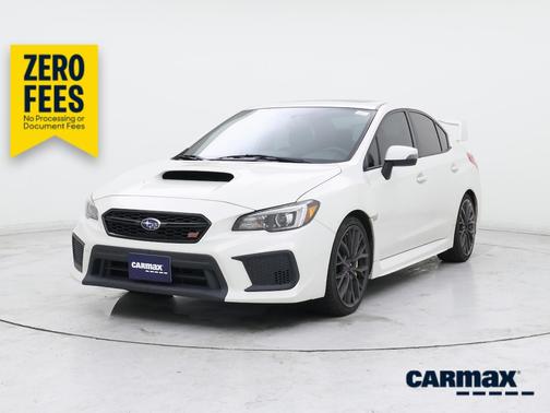 White 2019 Subaru WRX STI Limited