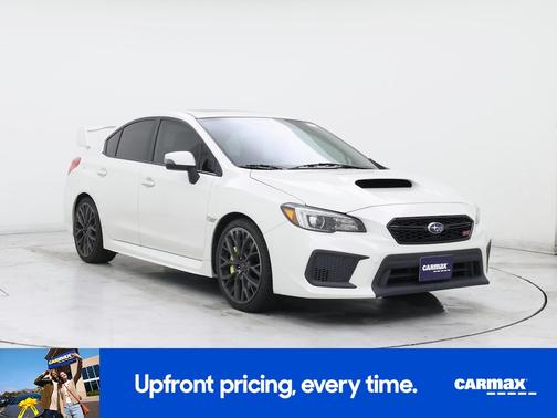 White 2019 Subaru WRX STI Limited