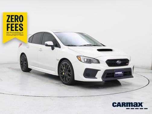 White 2019 Subaru WRX STI Limited