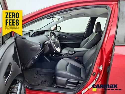 Red 2017 Toyota Prius Three Touring