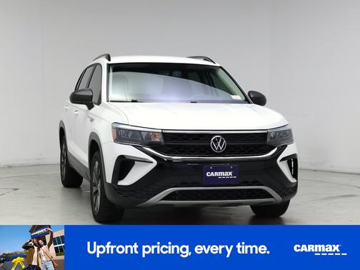 White 2022 Volkswagen Taos S