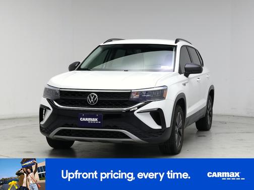 White 2022 Volkswagen Taos S
