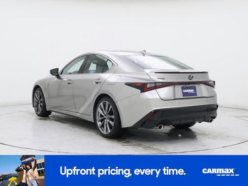 Silver 2021 Lexus IS 350 F-Sport