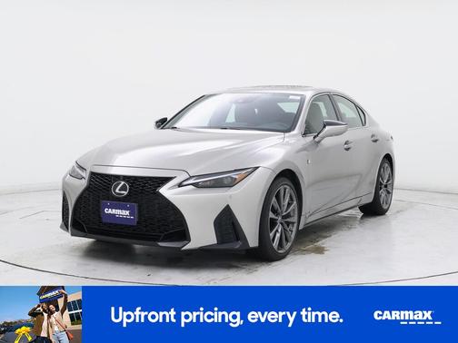 Silver 2021 Lexus IS 350 F-Sport