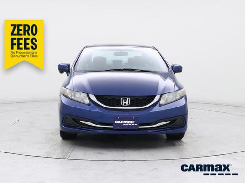 Blue 2014 Honda Civic EX