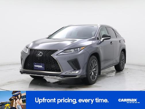 Gray 2022 Lexus RX 350 F-SPORT Handling