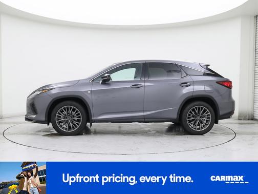 Gray 2022 Lexus RX 350 F-SPORT Handling