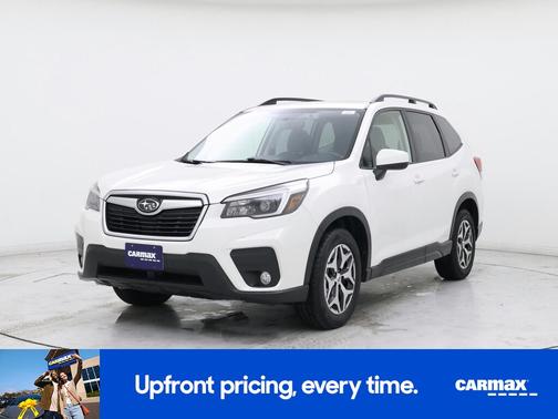 White 2021 Subaru Forester Premium