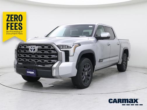 Silver 2024 Toyota Tundra Hybrid Platinum