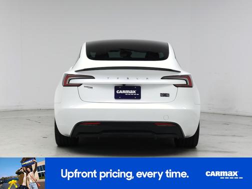 White 2025 Tesla Model 3 Performance