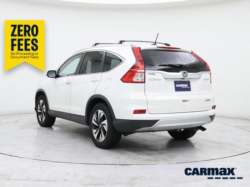White 2015 Honda CR-V Touring