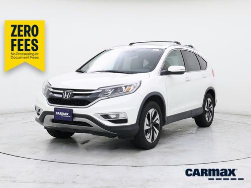 White 2015 Honda CR-V Touring