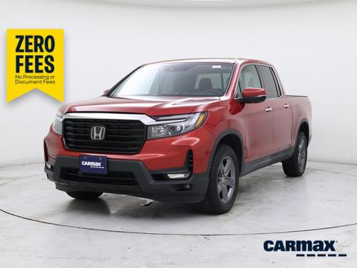 Red 2023 Honda Ridgeline RTL-E