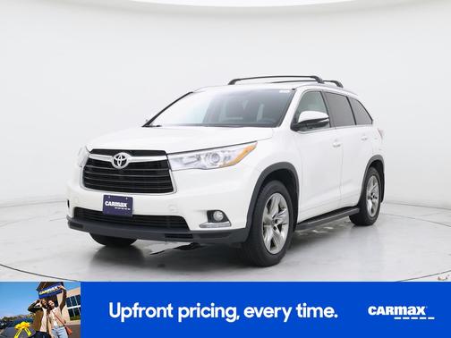 White 2016 Toyota Highlander Limited