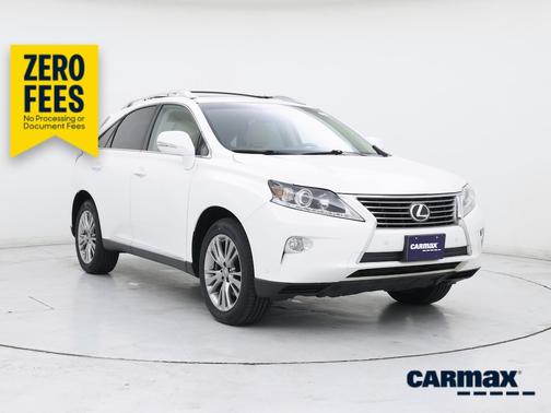White 2014 Lexus RX 350