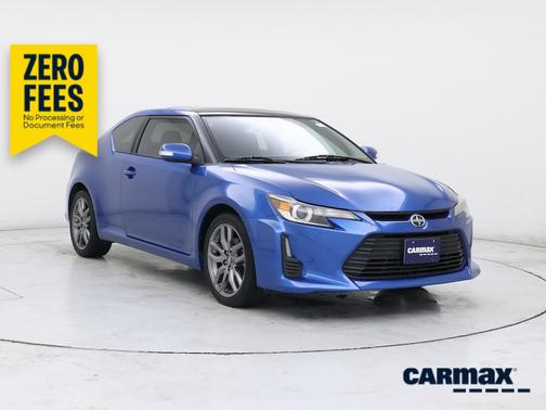 Blue 2015 Scion tC