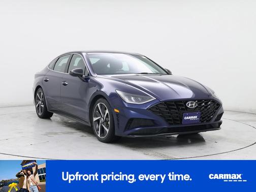 Blue 2021 Hyundai SONATA SEL Plus
