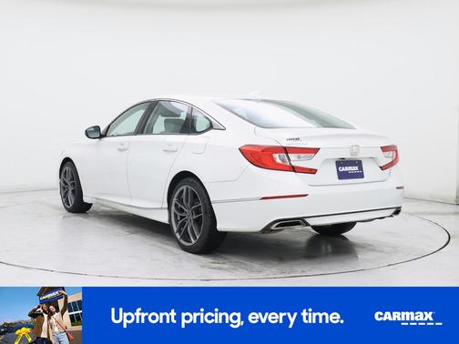 White 2018 Honda Accord EX-L