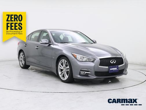 Gray 2015 INFINITI Q50 Premium