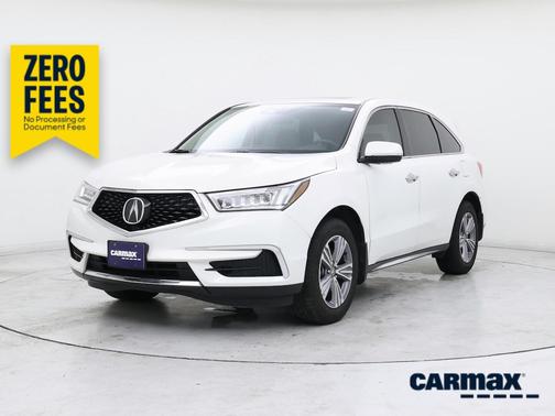 White 2020 Acura MDX SH-AWD
