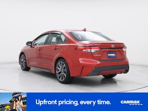 Red 2021 Toyota Corolla SE