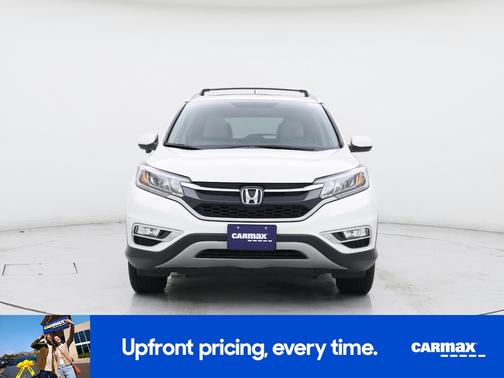 White 2015 Honda CR-V EX-L