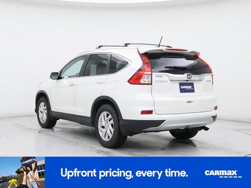 White 2015 Honda CR-V EX-L