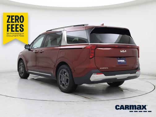 Red 2025 Kia Carnival Hybrid SX