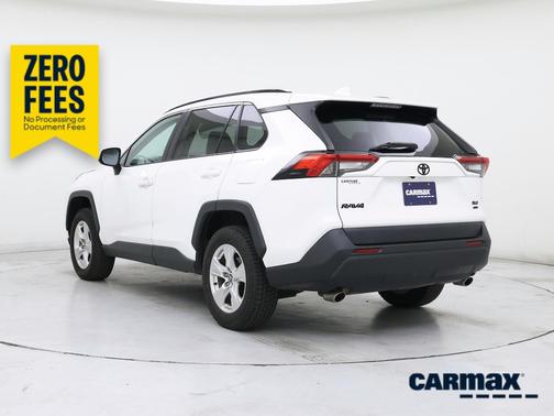 White 2021 Toyota RAV4 XLE