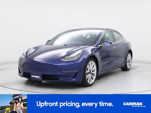 Blue 2020 Tesla Model 3 Long Range