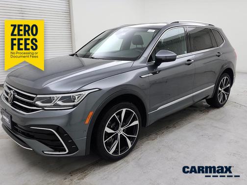 Gray 2022 Volkswagen Tiguan SEL R-Line