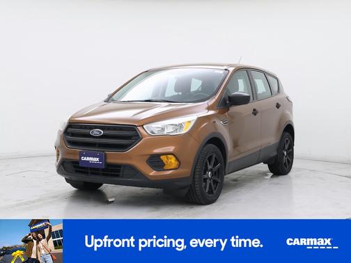 Orange 2017 Ford Escape S