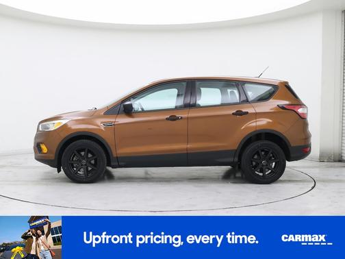 Orange 2017 Ford Escape S