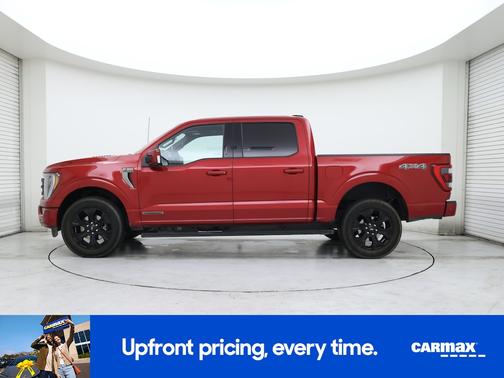 Red 2022 Ford F-150 Platinum