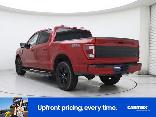 Red 2022 Ford F-150 Platinum