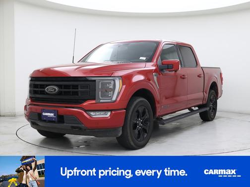 Red 2022 Ford F-150 Platinum