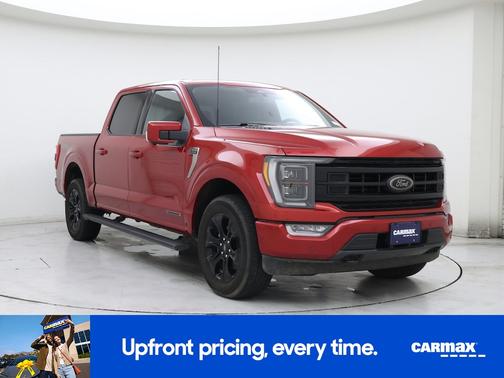 Red 2022 Ford F-150 Platinum