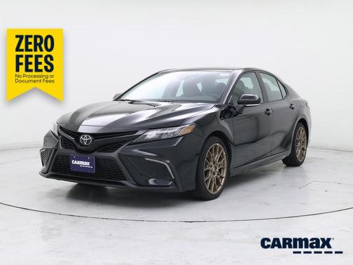 Black 2024 Toyota Camry SE Night Shade