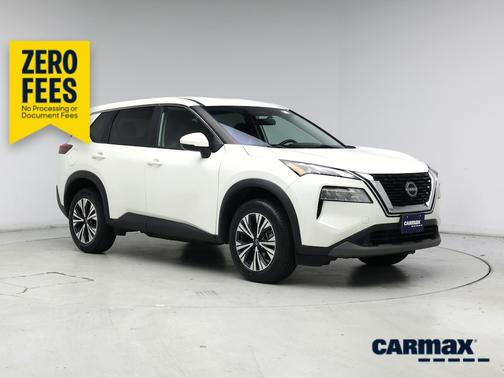 White 2022 Nissan Rogue SV