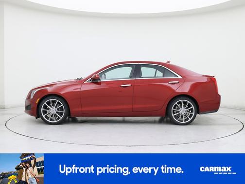 Red 2014 Cadillac ATS Luxury
