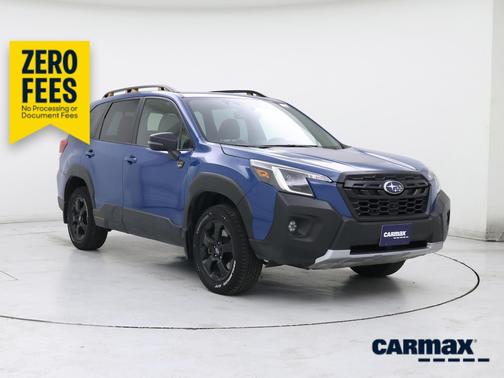 Blue 2024 Subaru Forester Wilderness