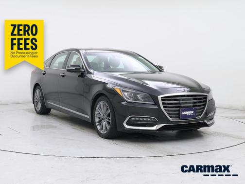 Black 2018 Genesis G80