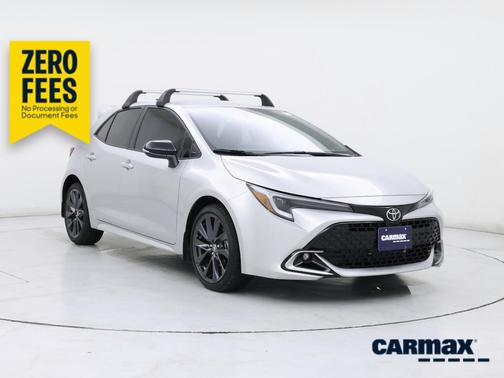 Silver 2026 Toyota Corolla Hatchback XSE