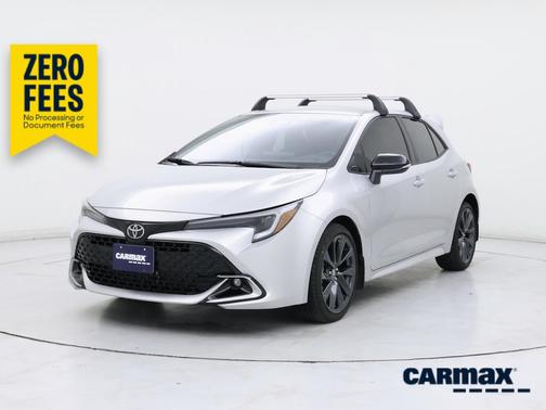 Silver 2026 Toyota Corolla Hatchback XSE