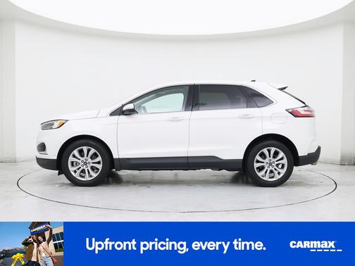 White 2020 Ford Edge Titanium