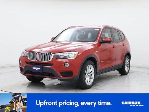 Red 2017 BMW X3 XDrive28i