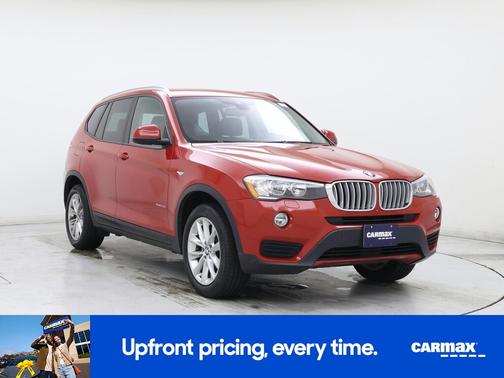 Red 2017 BMW X3 XDrive28i
